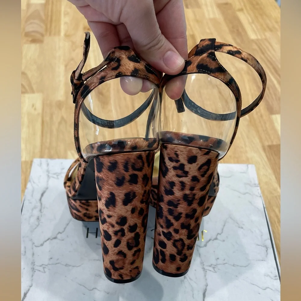 JESSICA RICH - Leopard Sandals - Picture 6 of 13